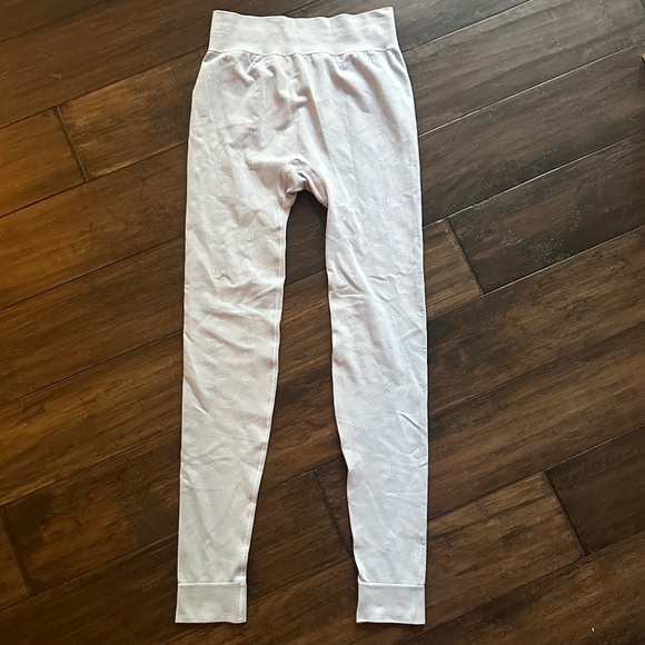 SWEATY BETTY Baby Blue Logo Leggings Sz S NWT!! - Picture 1 of 3